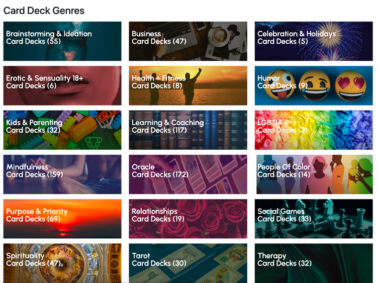 Genres, Creators, Deck Store Update. Optimizing for SEO & Usability