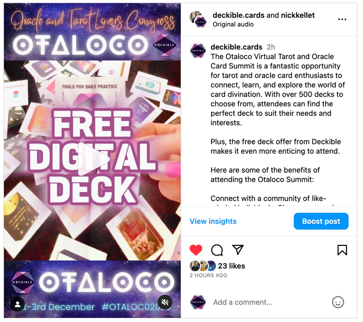 Free Digital Card Decks on Deckible (OTALOCO)