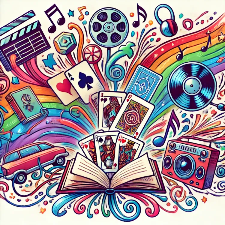 Card Decks:  A Communication Medium Like Books, Movies, Games & Songs