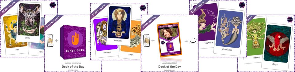 Deckible Card of the Day:  No2 Inner Guru Wisdom Cards for Yoga Teachers