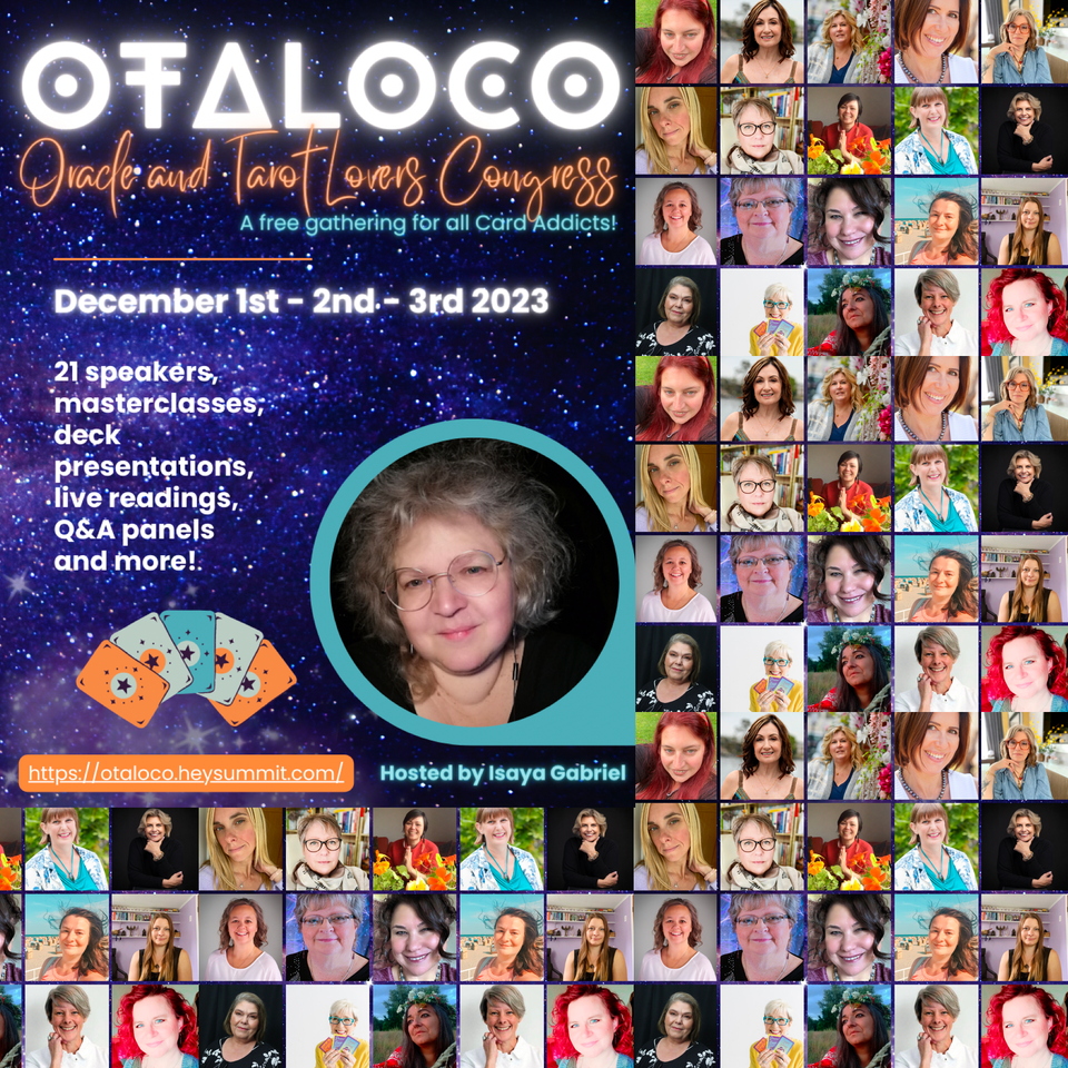 Deckible to Sponsor & Keynote  OTALOCO ( the Oracle and Tarot Lovers Congress)