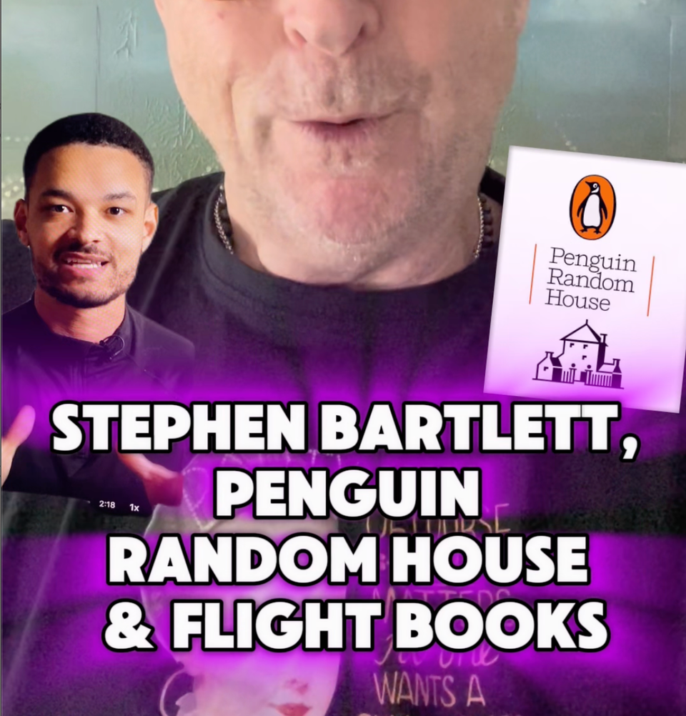 Let the Data Speak:  Steven Bartlett, Flight Studio & Penguin Random House Explore A.I. / Data Driven Publishing