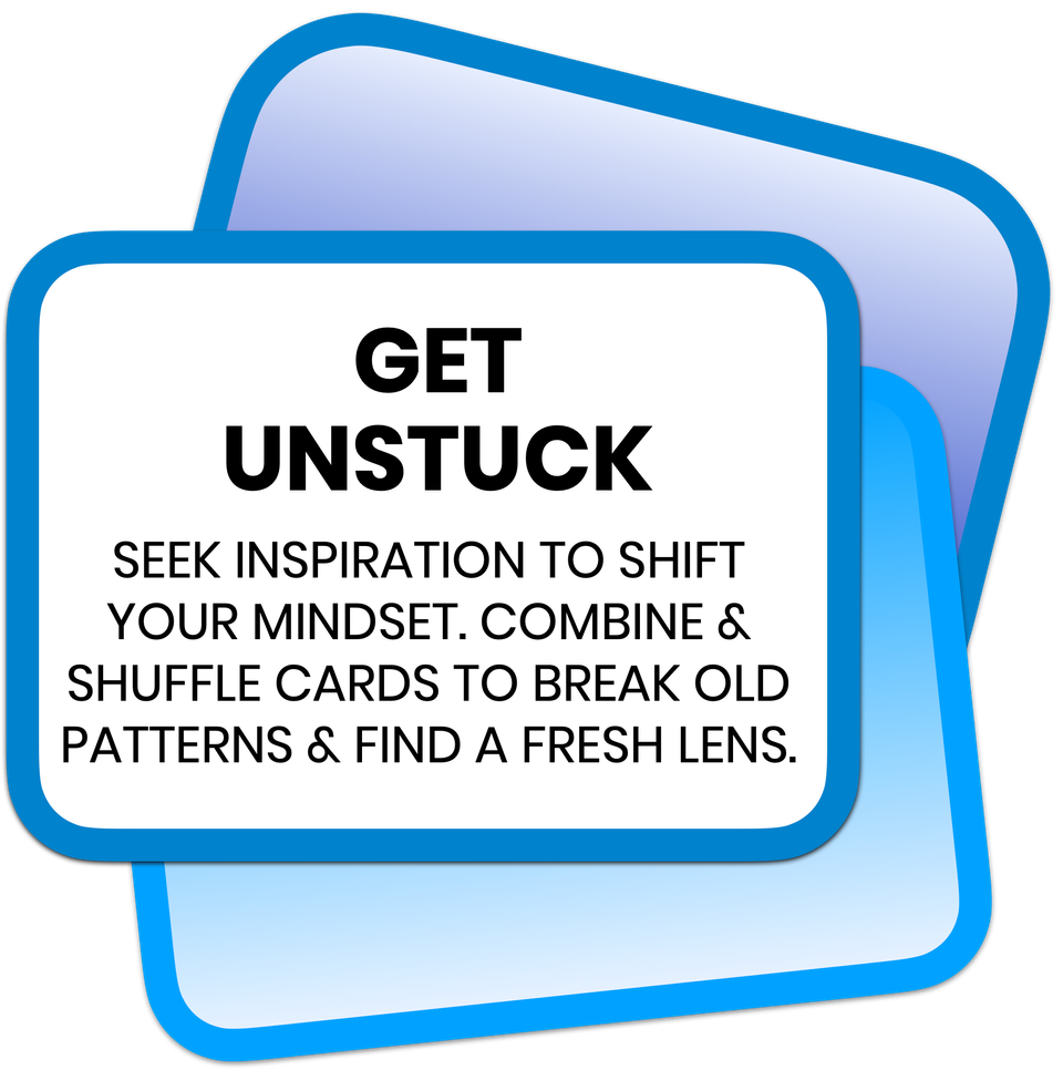 Get Unstuck from Thoughts & Feelings with Card Decks